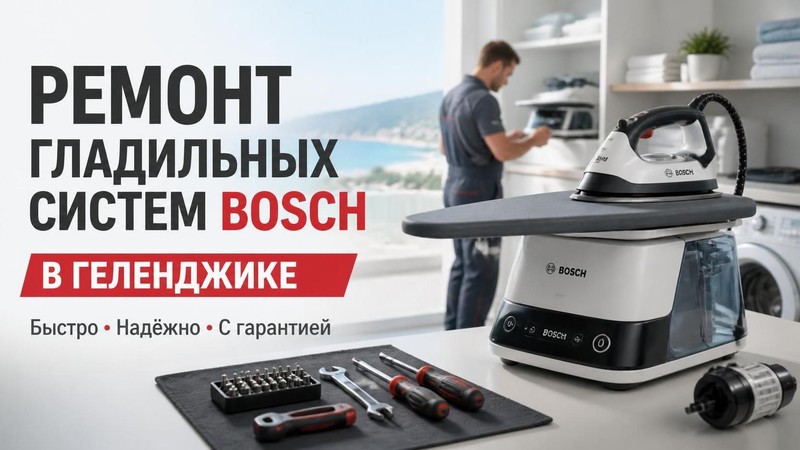 Ремонт гладильных систем Bosch