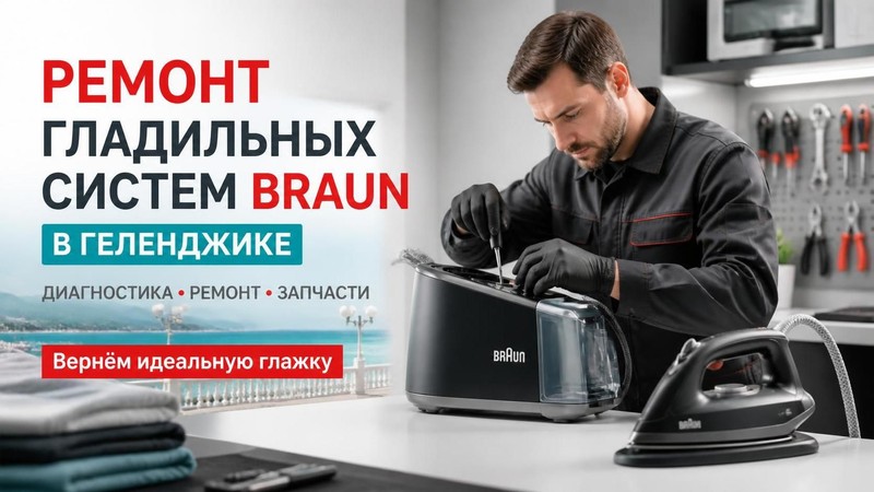 Ремонт гладильных систем Braun