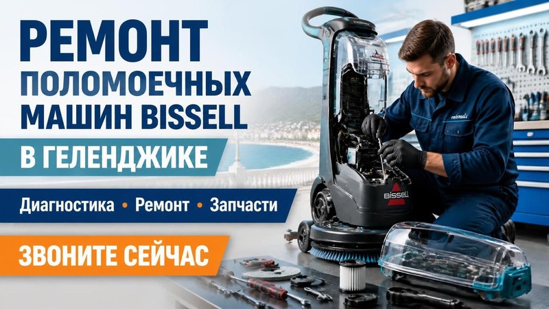 Ремонт поломоечных машин BISSELL