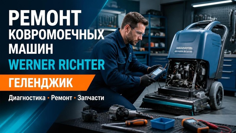 Ремонт ковромоечных машин Kärcher бытовой