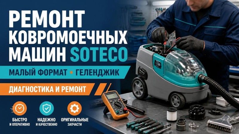Ремонт экстракторов Mytee коммерческий