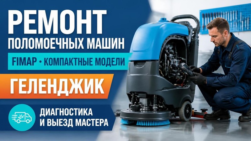 Ремонт поломоечных машин Fimap мини