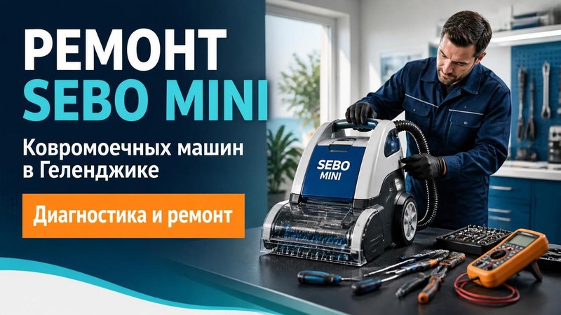 Ремонт моющих пылесосов Euromak профессиональный