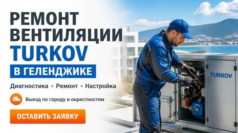 Ремонт вентиляции Turkov