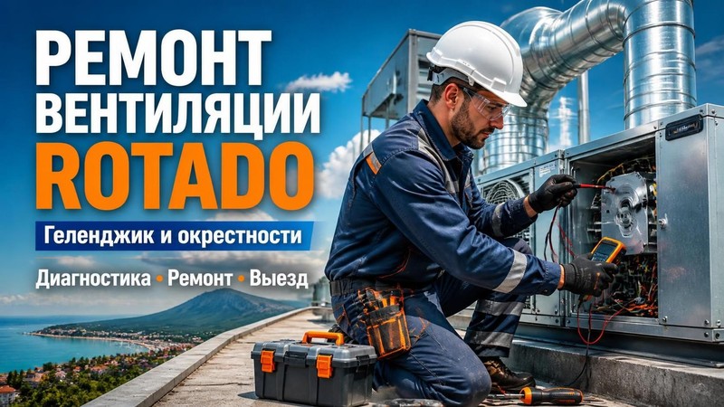 Ремонт вентиляции Rotado