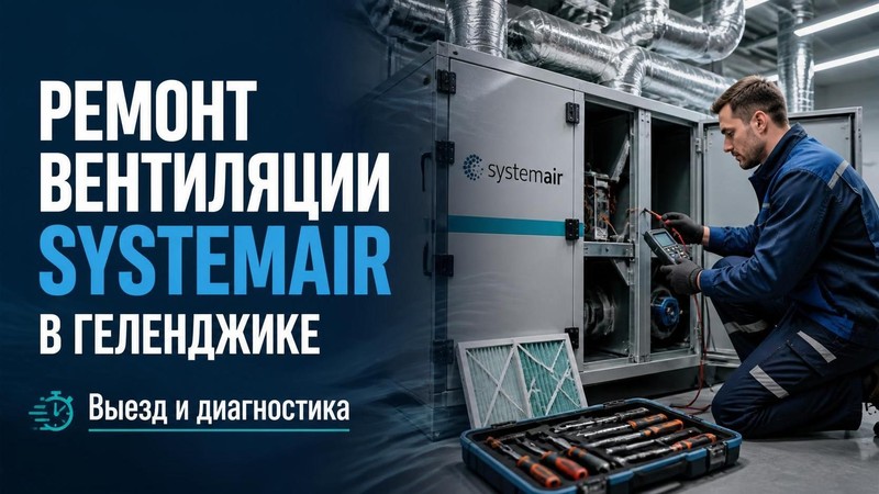 Ремонт вентиляции Systemair