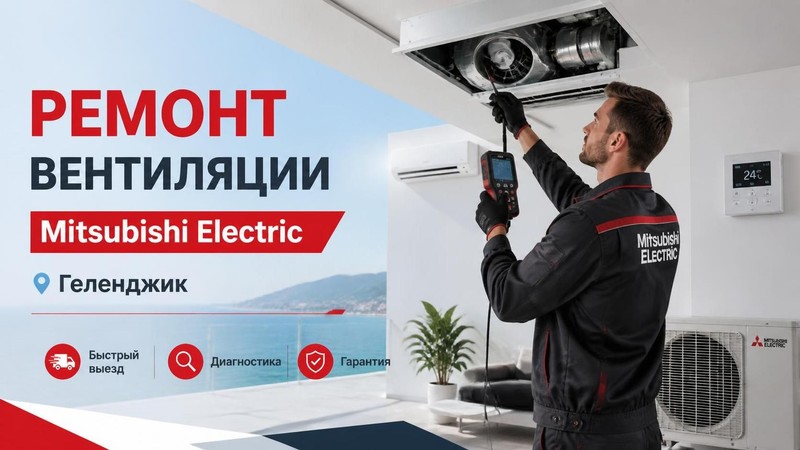 Ремонт вентиляции Mitsubishi Electric