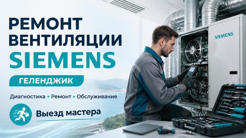 Ремонт вентиляции Siemens