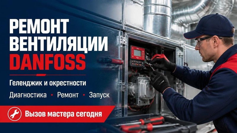 Ремонт вентиляции Danfoss