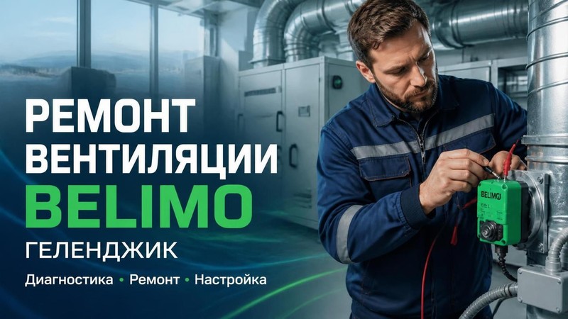 Ремонт вентиляции Belimo
