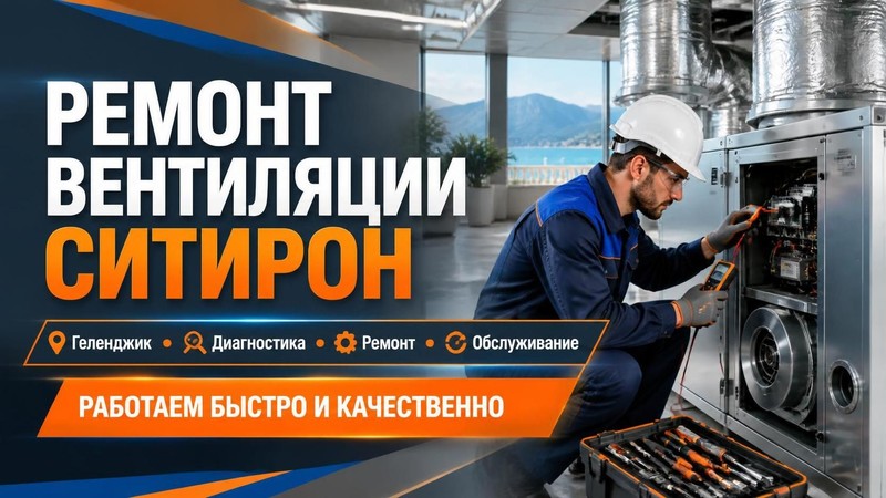 Ремонт вентиляции Ситирон