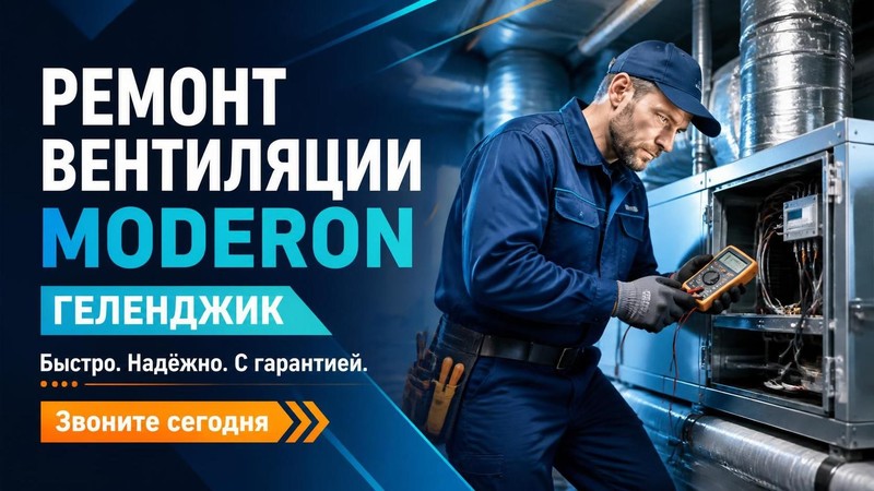 Ремонт вентиляции Moderon