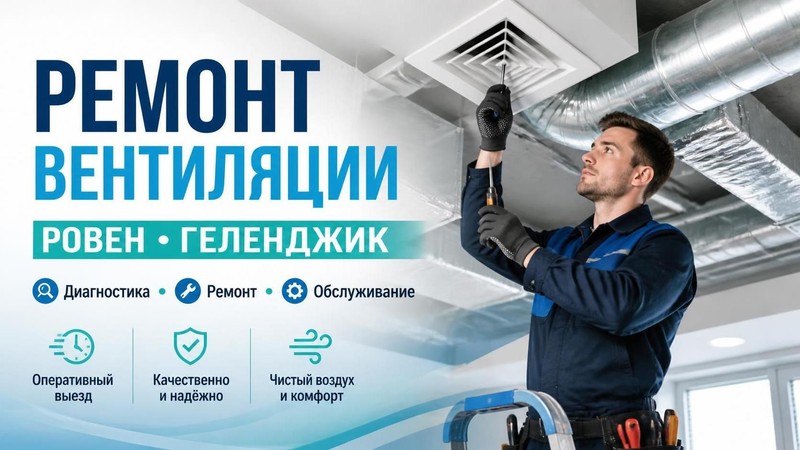 Ремонт вентиляции Ровен