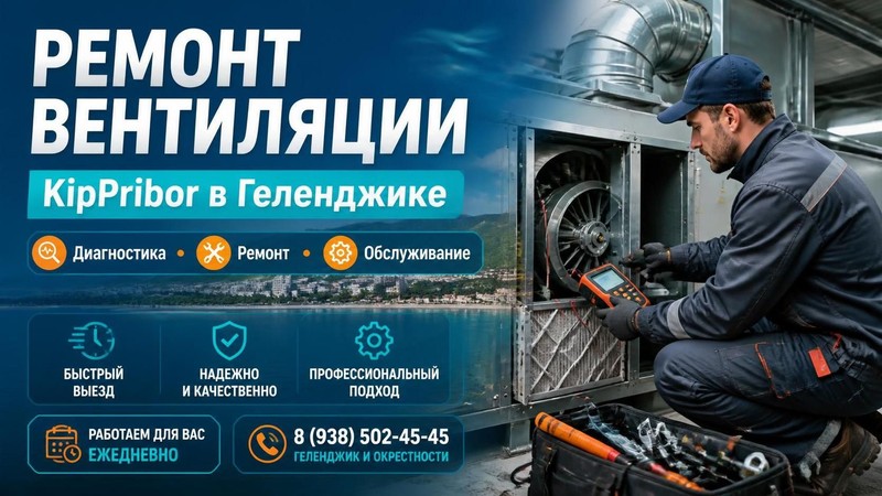 Ремонт вентиляции KipPribor