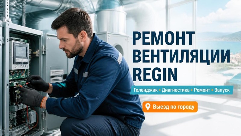 Ремонт вентиляции Regin