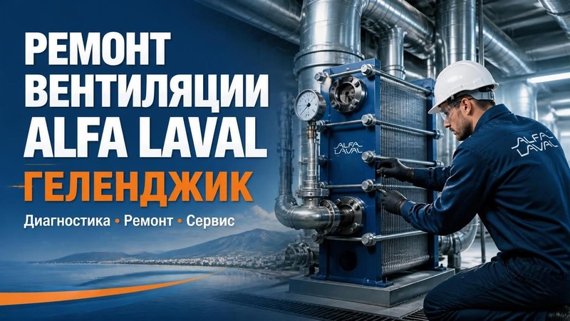 Ремонт вентиляции Alfa Laval