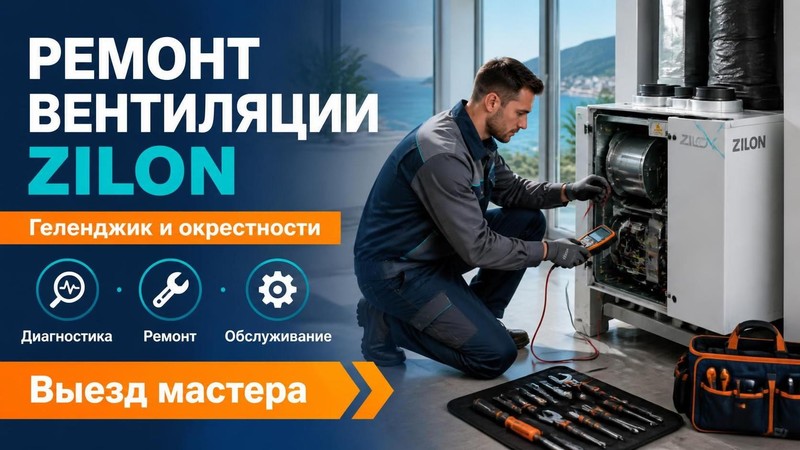 Ремонт вентиляции Zilon