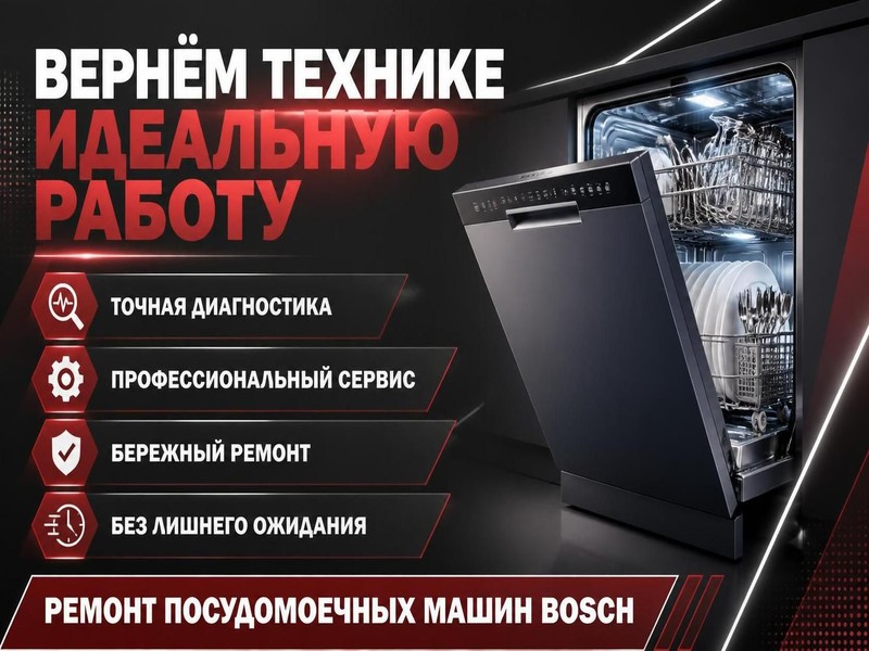 Ремонт посудомоечных машин Bosch
