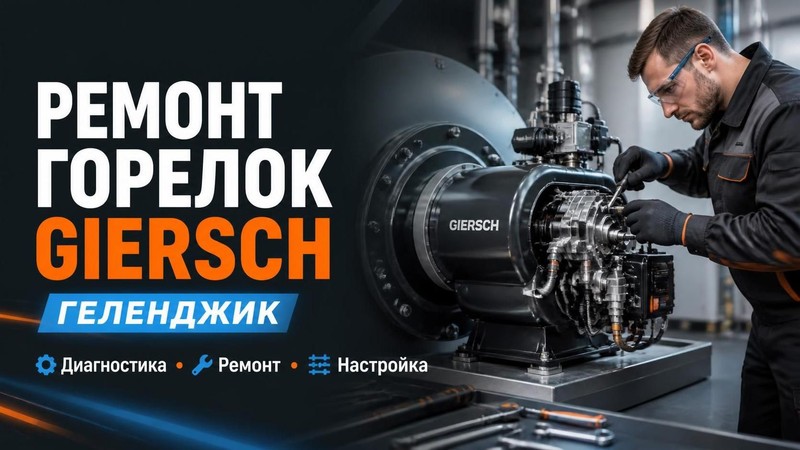 Ремонт горелок Giersch