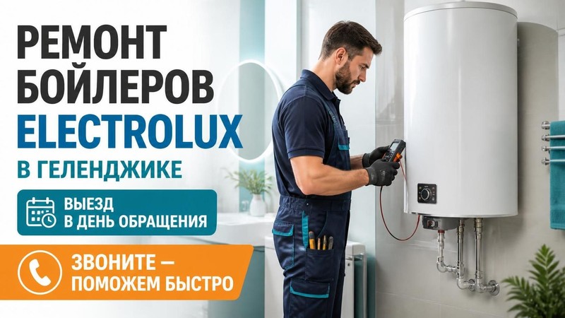 Ремонт бойлеров Electrolux