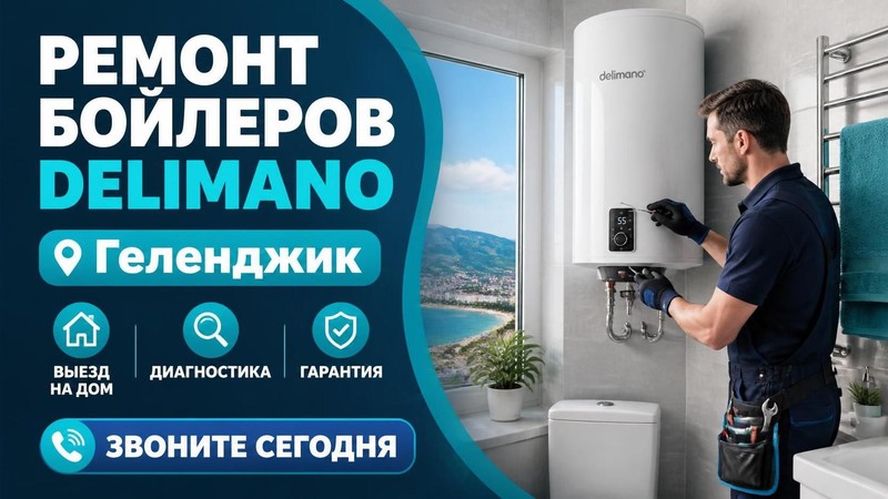 Ремонт бойлеров Delimano