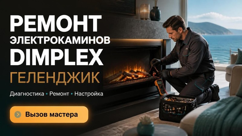 Ремонт Электрокаминов Dimplex