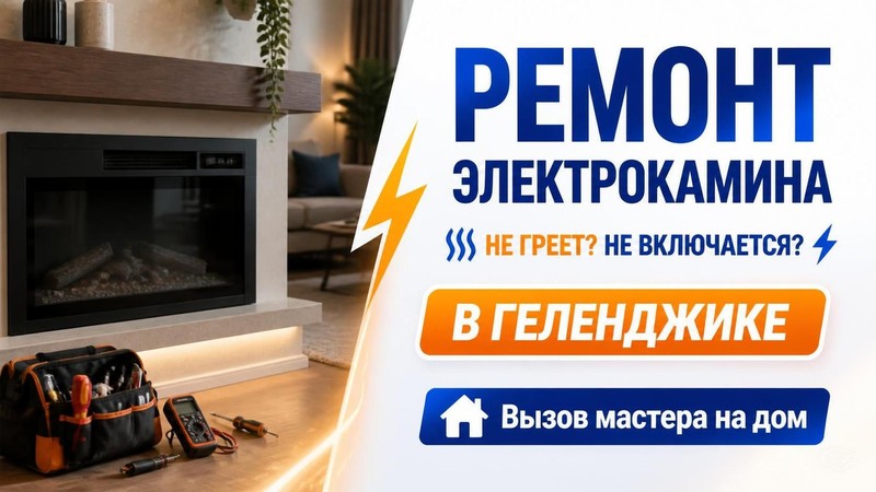Ремонт электрокамина не греет не включается