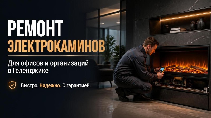 Ремонт электрокаминов для организаций офисов
