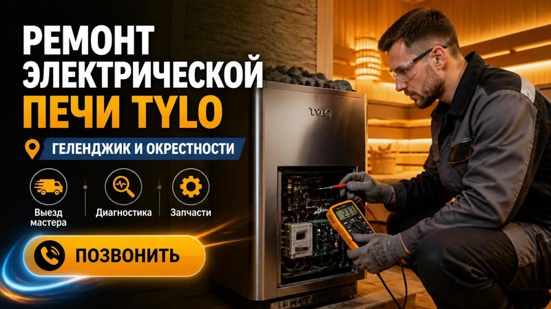 Ремонт электрической печи Tylo