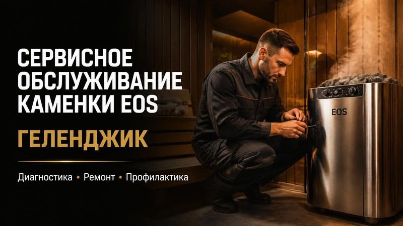 Сервисное обслуживание каменки EOS