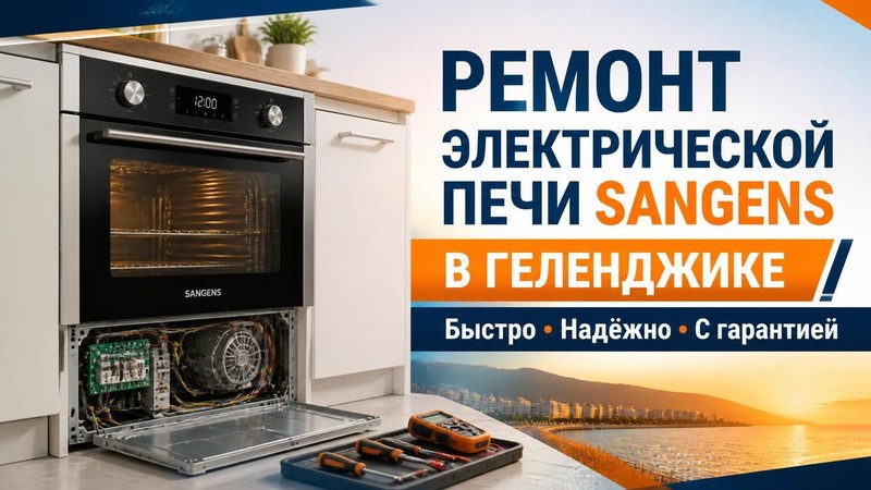 Ремонт электрической печи Sangens