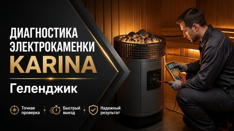 Диагностика электрокаменки Karina