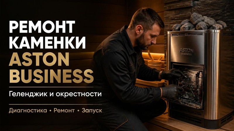 Ремонт каменки Aston Business