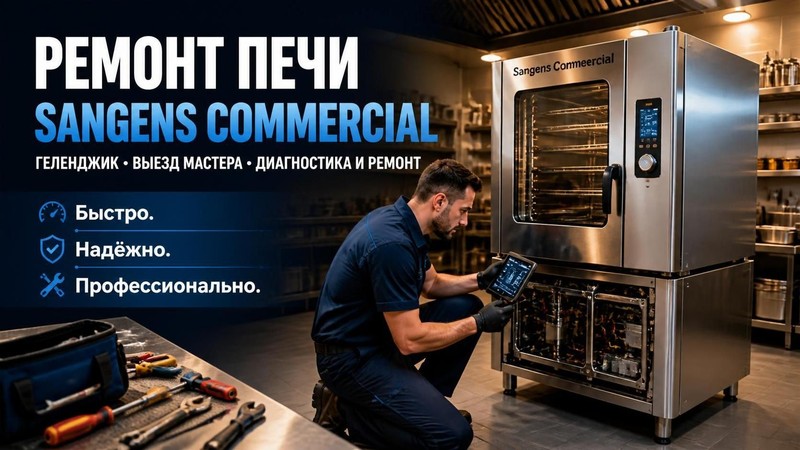 Ремонт печи Sangens Commercial