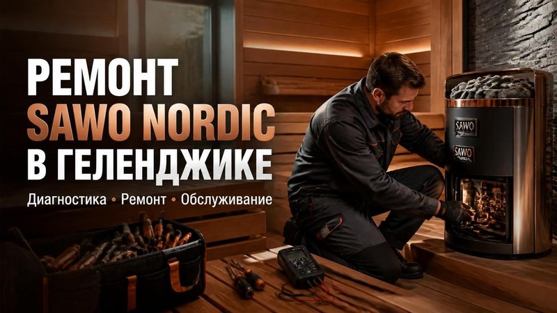 Ремонт профессиональной Sawo Nordic
