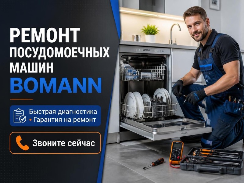Ремонт посудомоечных машин Bomann