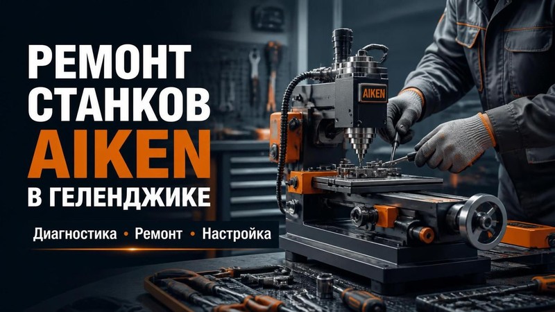 Ремонт станков AIKEN — Владимир, фото
