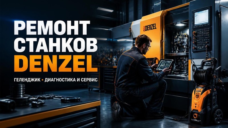 Ремонт станков Denzel