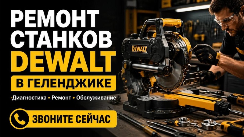 Ремонт станков DEWALT