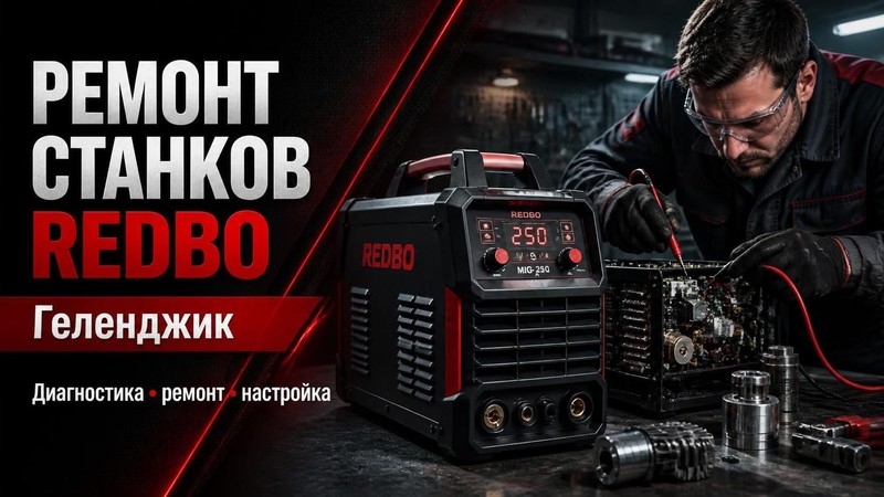 Ремонт станков REDBO