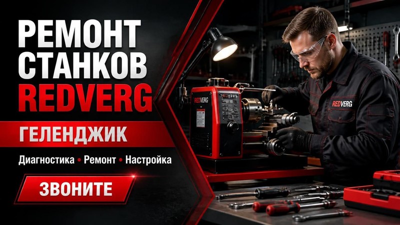 Ремонт станков RedVerg
