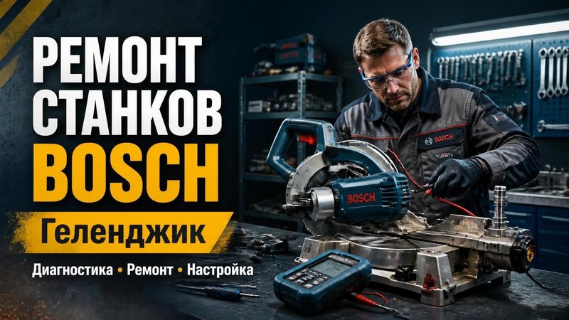 Ремонт станков Bosch
