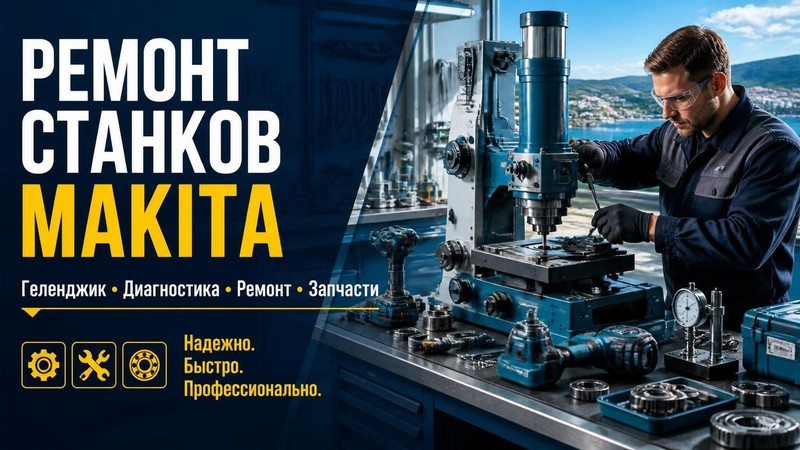 Ремонт станков Makita