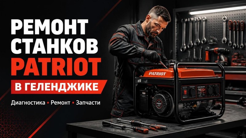 Ремонт станков PATRIOT