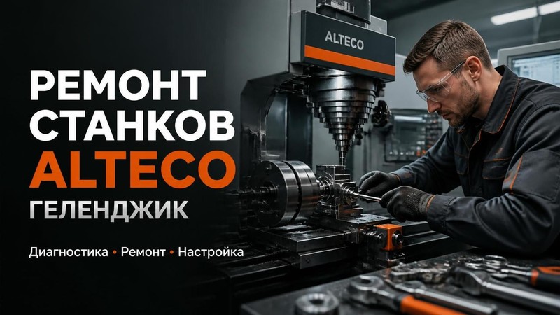 Ремонт станков Alteco