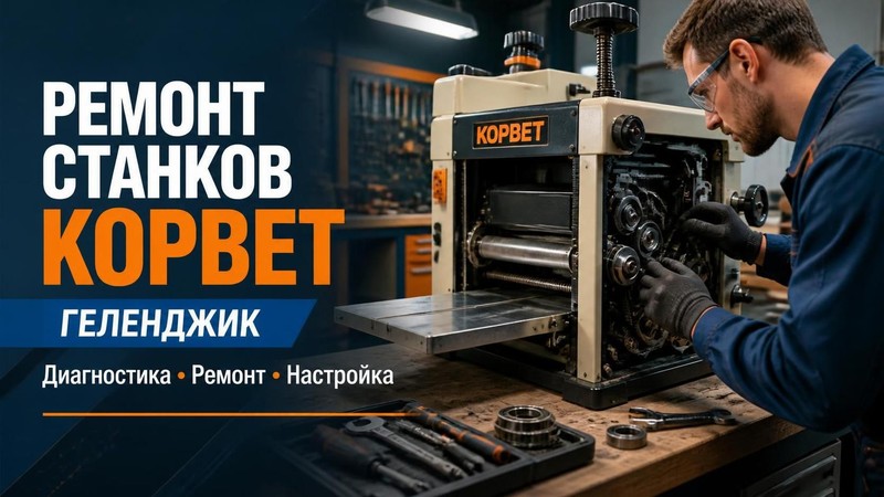 Ремонт станков Корвет