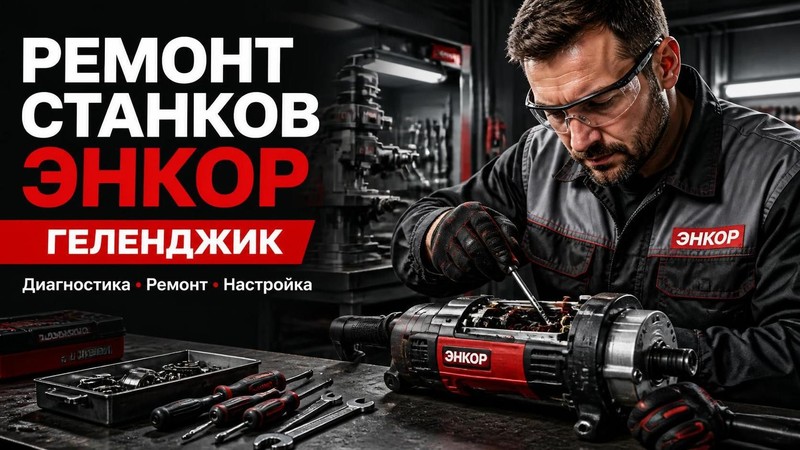 Ремонт станков Энкор — Андрей, фото