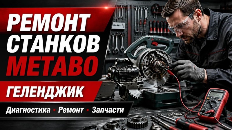 Ремонт станков METABO