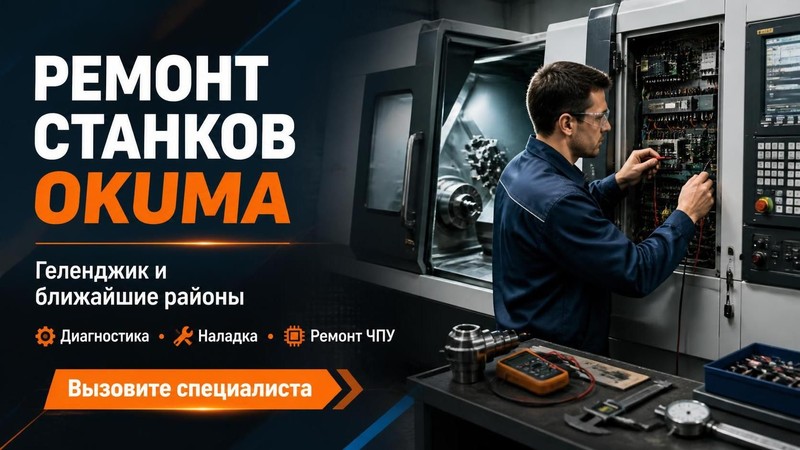 Ремонт станков Okuma Corporation