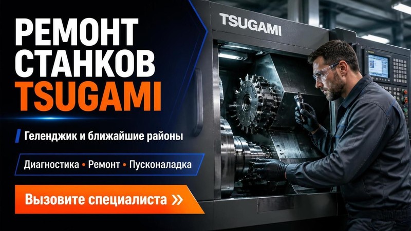 Ремонт станков Tsugami — Сергей, фото